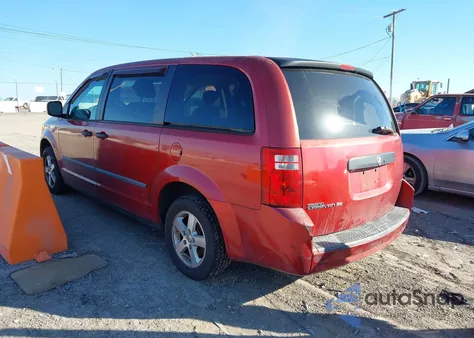 2008 Dodge Grand Caravan Se z USA, uszkodzony, nr VIN 1D8HN44H28B156246